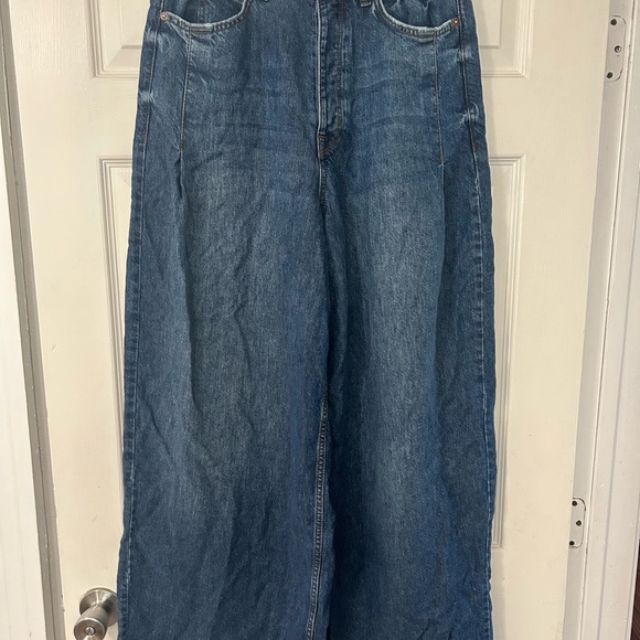 We The Free Light Blue Flare Jeans - Picture 2 of 6